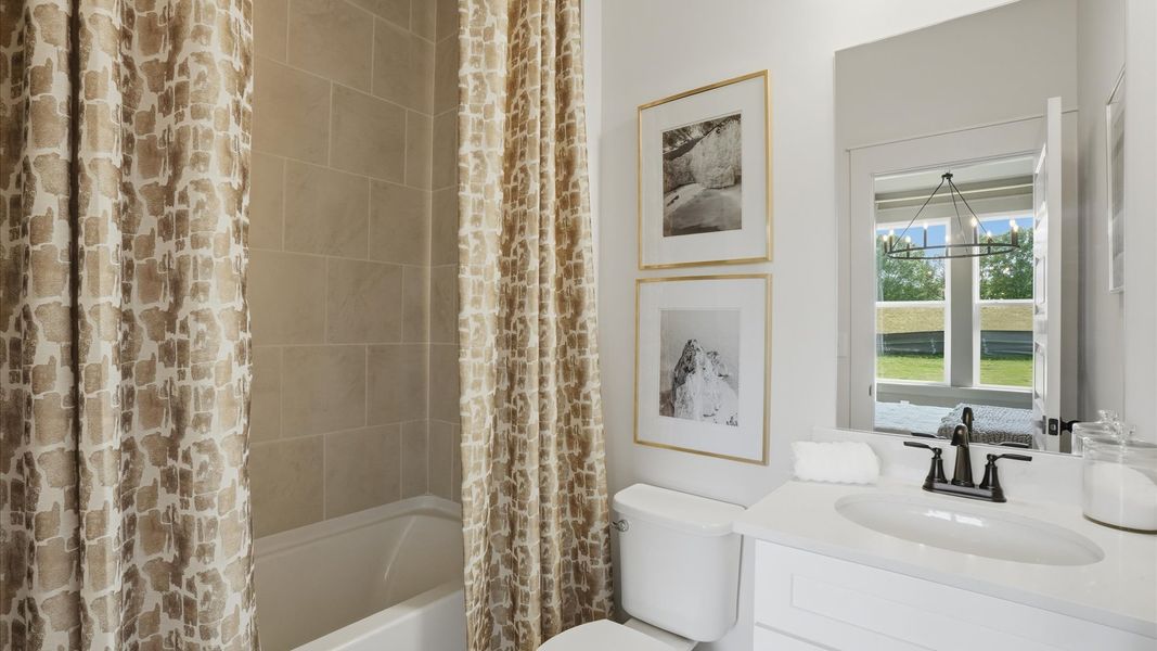 Representative furnished interior of a home built from the Stonefield by DRB Homes in Northcroft, Loganville (Image 28).
