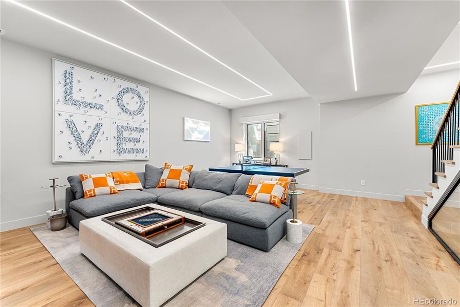 Furnished interior view inside a new home in , Denver (Image 32).