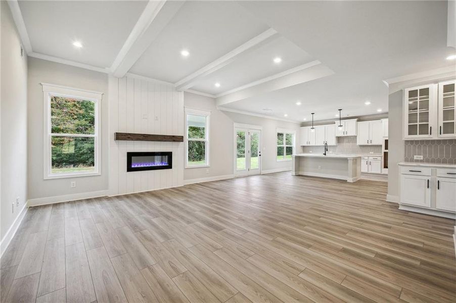 Spacious, unfurnished interior of a new home in Rosewood Lake Estates, Hoschton (Image 21).