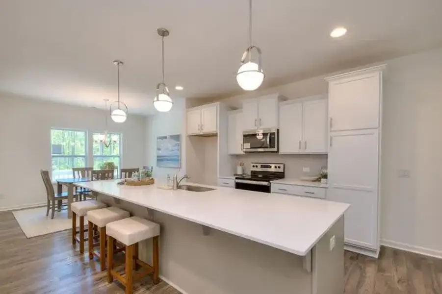 Representative furnished interior of a home built from the Devin by True Homes in Deerwood Place, North Charleston (Image 2).
