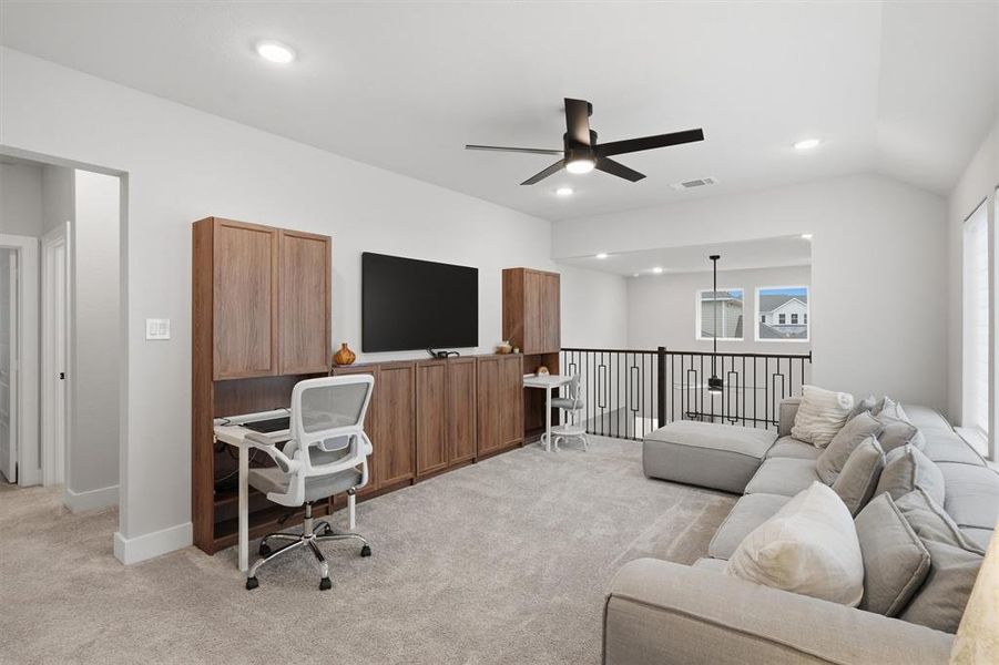 Furnished interior view inside a new home in , Argyle (Image 11).