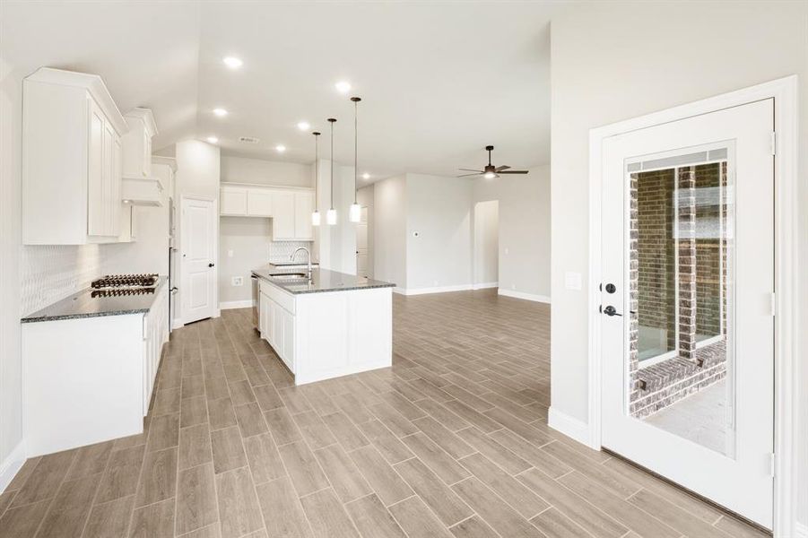 Furnished interior view inside a new home in The Oaks, Red Oak (Image 8). Furnished interior view inside a new home in The Oaks, Red Oak (Image 8).