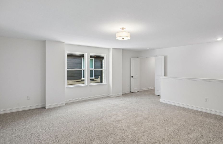 Spacious, unfurnished interior of a new home in Pinnacle at Legacy Hills, Celina (Image 24).
