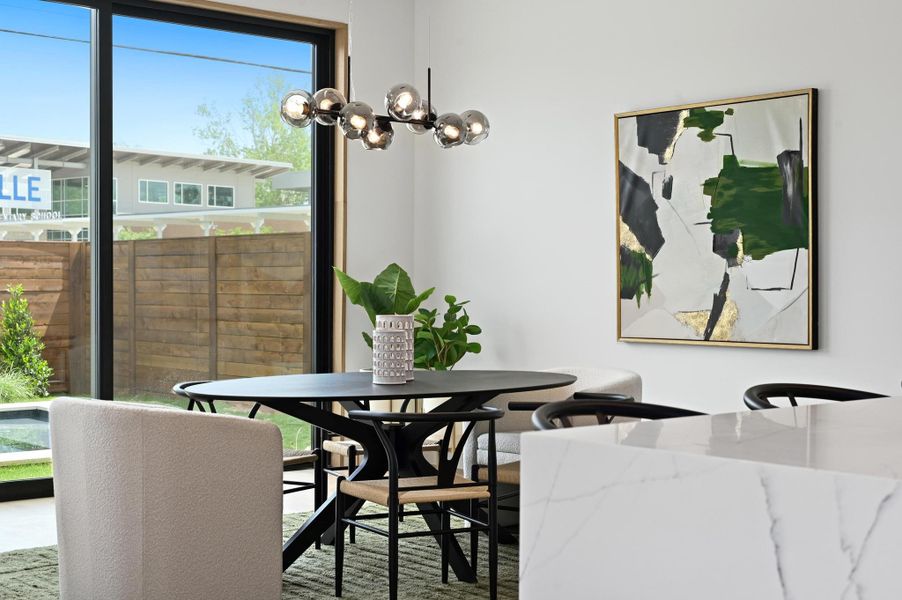 Furnished interior view inside a new home in , Austin (Image 14). Furnished interior view inside a new home in , Austin (Image 14).