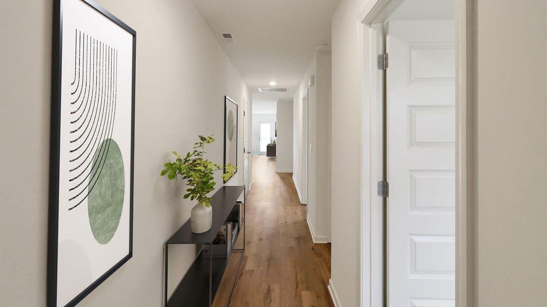 Furnished interior view inside a new home in Liberty, Panama City (Image 12).