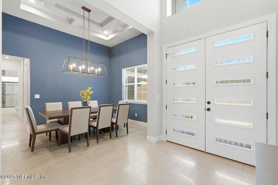 Furnished interior view inside a new home in , Palm Coast (Image 11).