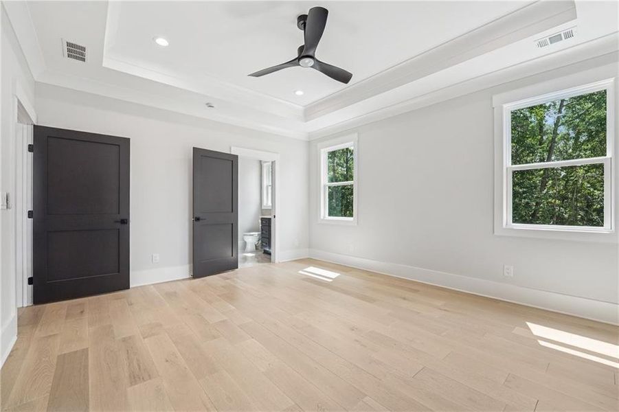 Spacious, unfurnished interior of a new home in , Commerce (Image 64).