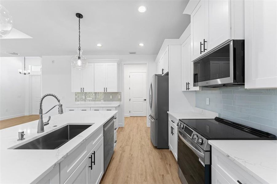 Furnished interior view inside a new home in , North Port (Image 6).