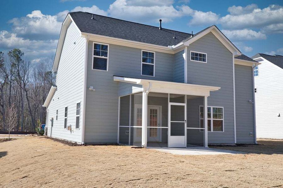 Screened Porch with Patio Option