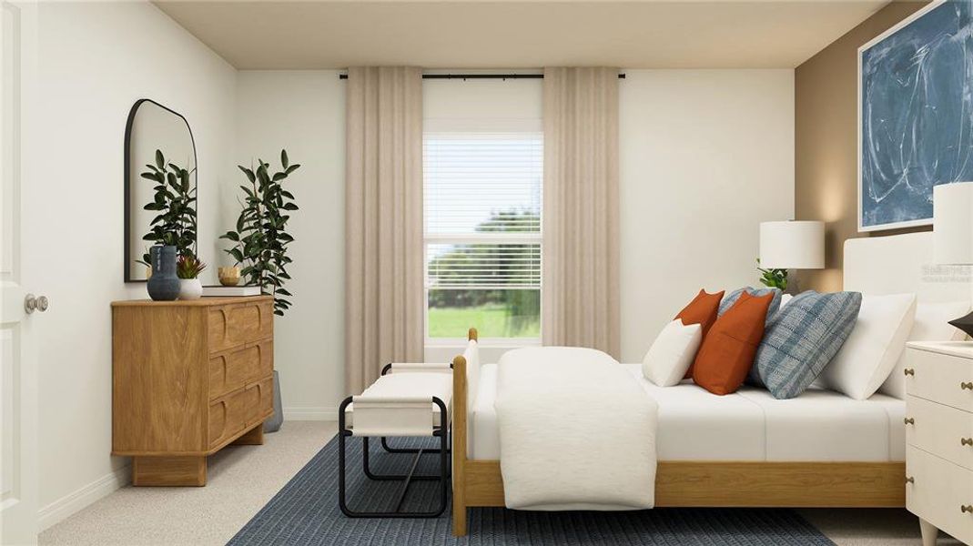 Furnished interior view inside a new home in Ranches at Lake Mcleod, Eagle Lake (Image 7).