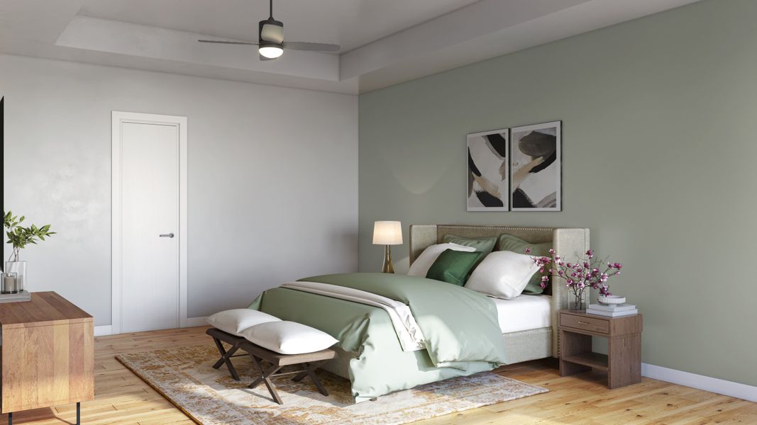 Representative furnished interior of a home built from the Florence by Tricoast Homes in Lago Mar 50' & 55', Texas City (Image 7). Representative furnished interior of a home built from the Florence by Tricoast Homes in Lago Mar 50' & 55', Texas City (Image 7).