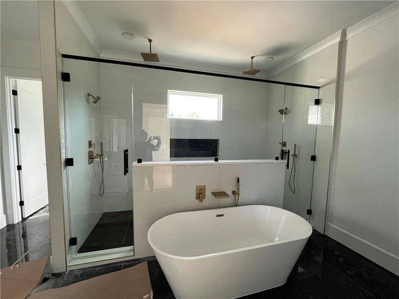 Furnished interior view inside a new home in , Grayson (Image 7).