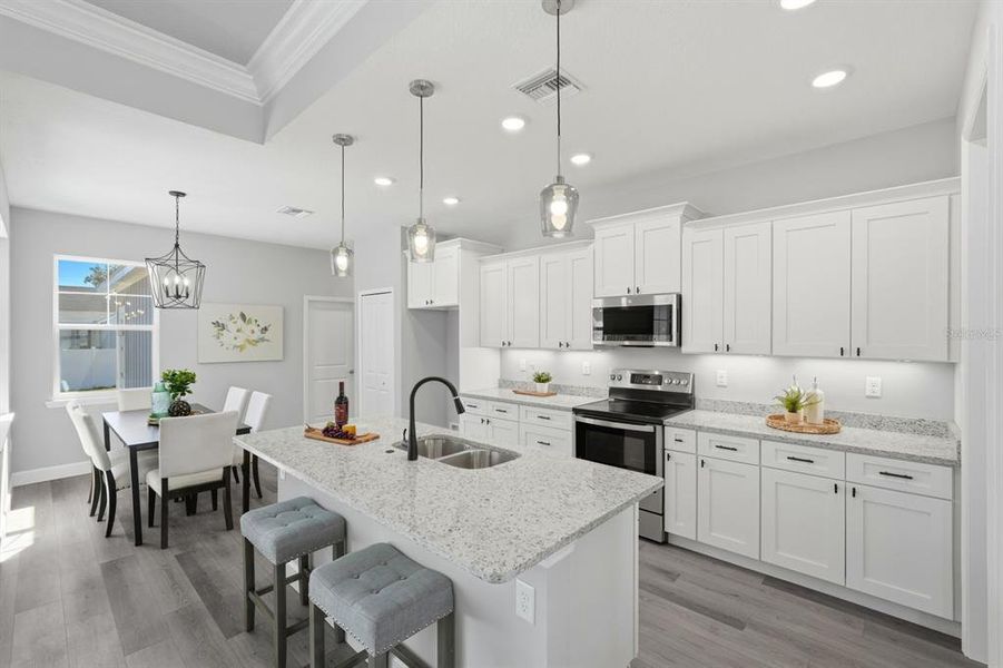 Furnished interior view inside a new home in , Lake Helen (Image 16).