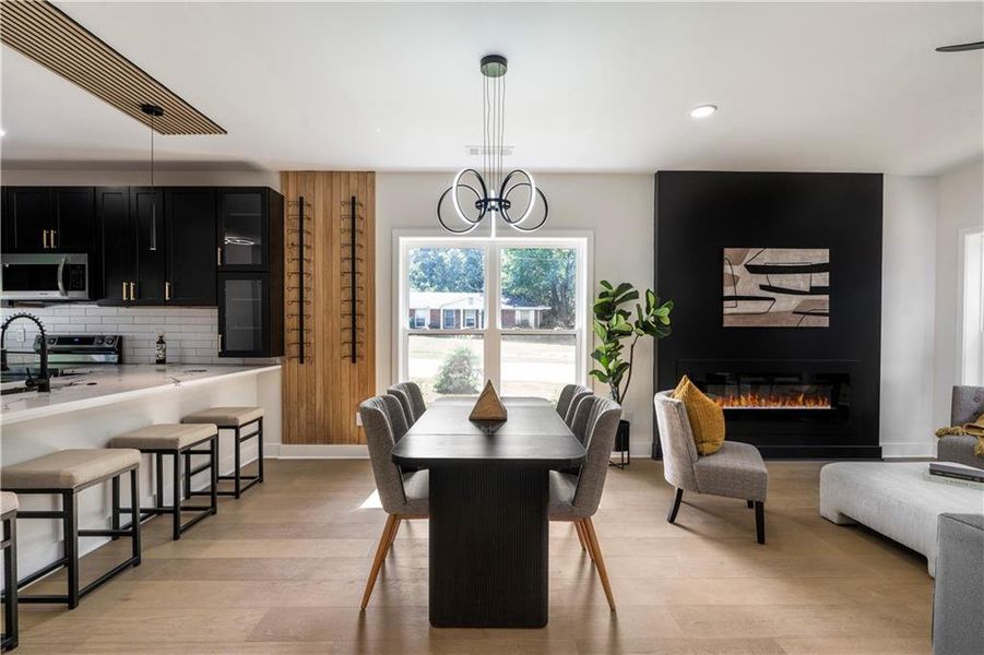Furnished interior view inside a new home in , Forest Park (Image 33).