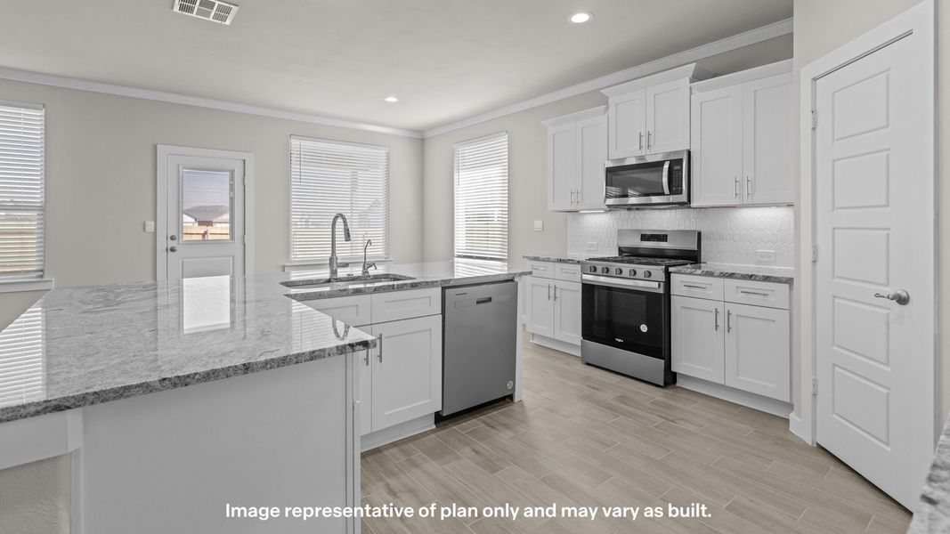 Furnished interior view inside a new home in Homestead at Parks Bell Ranch, Odessa (Image 8). Furnished interior view inside a new home in Homestead at Parks Bell Ranch, Odessa (Image 8).