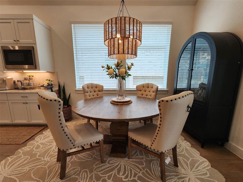 Furnished interior view inside a new home in The Woodlands Hills, Willis (Image 25).