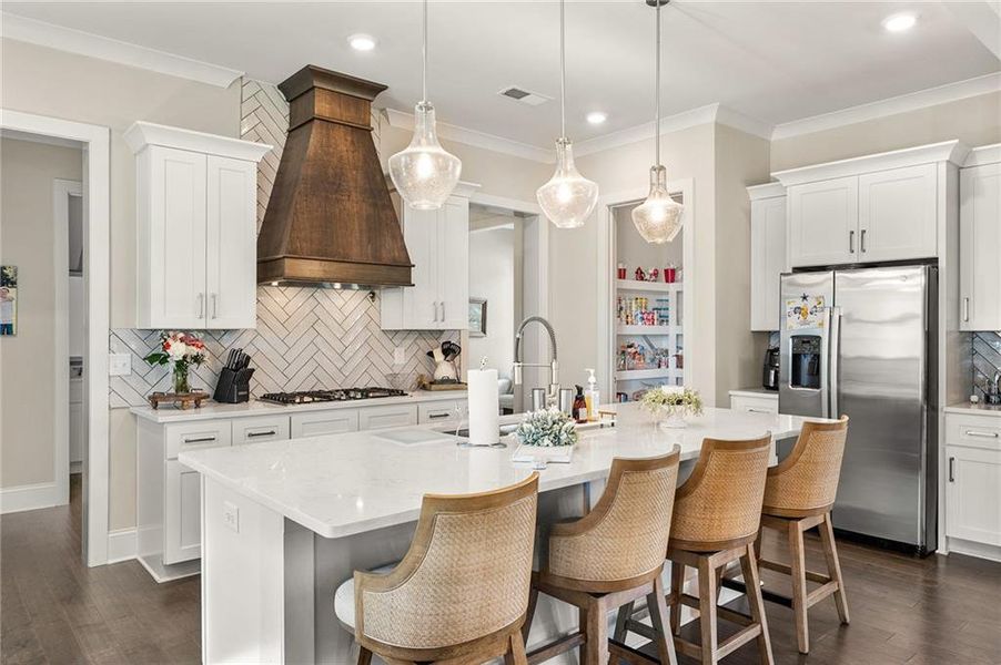Furnished interior view inside a new home in , Watkinsville (Image 7).