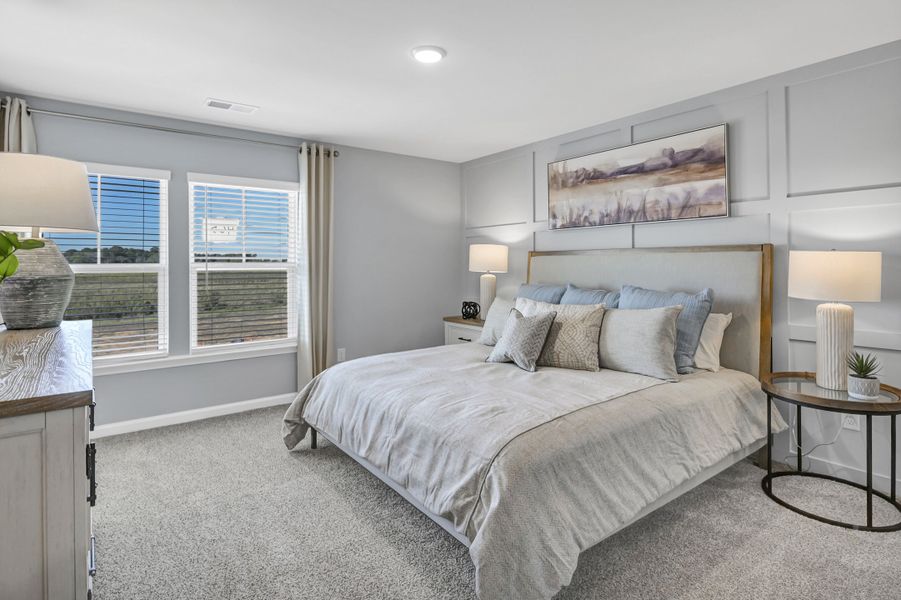 Representative furnished interior of a home built from the Jarrod by Veranda Homes in Trenton Place, Roebuck (Image 38).