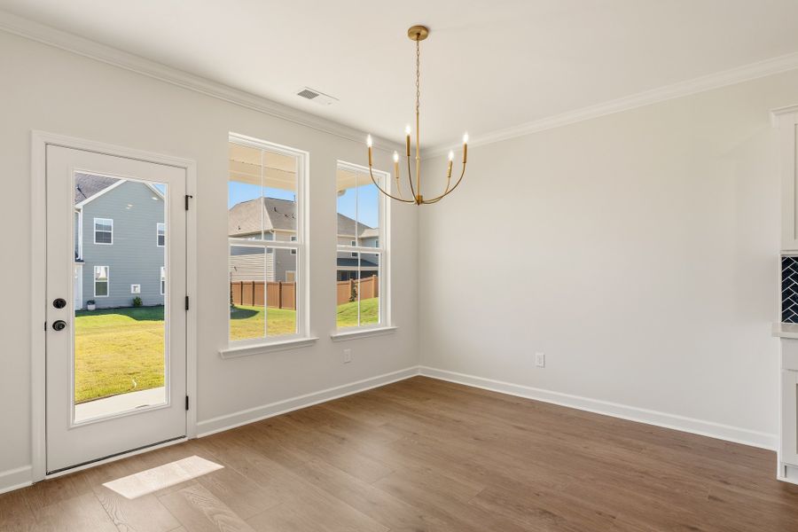 Spacious, unfurnished interior of a new home in Cottages at Lake Emory, Inman (Image 25). Spacious, unfurnished interior of a new home in Cottages at Lake Emory, Inman (Image 25).