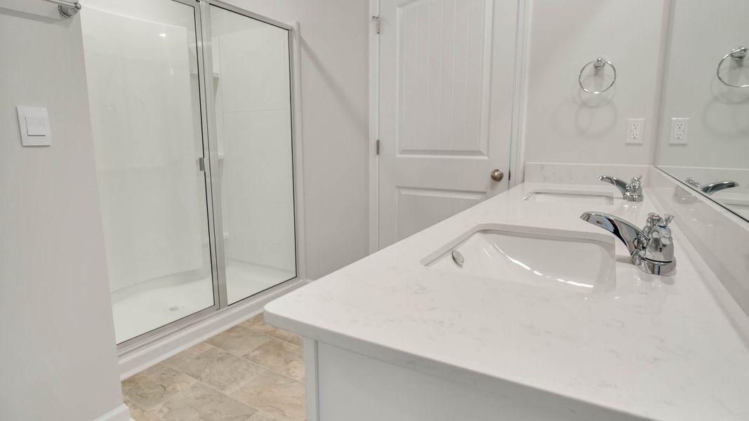 Furnished interior view inside a new home in Woodbridge Glen Single Family, Lebanon (Image 4).