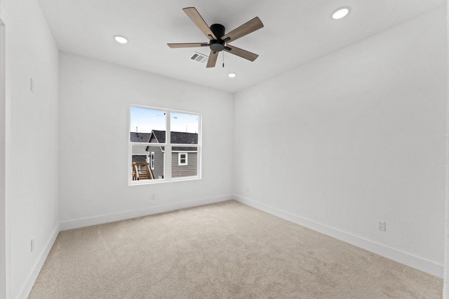 Bedroom 3 is a mirror of Bedroom 2.