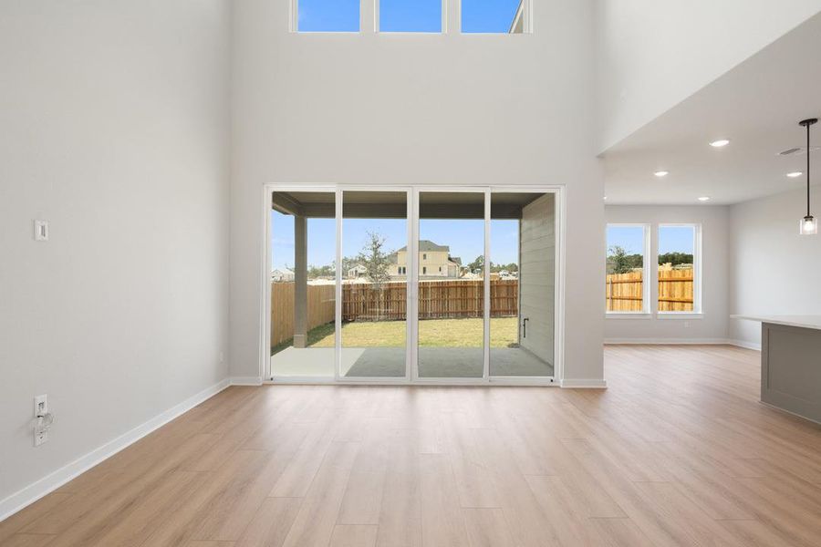 Spacious, unfurnished interior of a new home in Terrace Collection at Heritage, Dripping Springs (Image 17). Spacious, unfurnished interior of a new home in Terrace Collection at Heritage, Dripping Springs (Image 17).