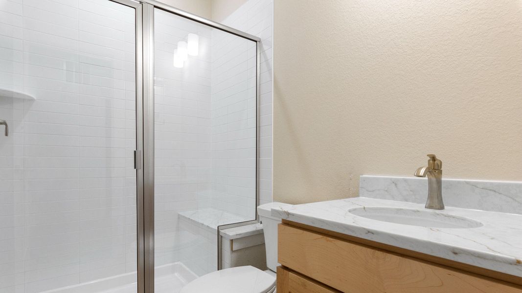 Furnished interior view inside a new home in Dillon Pointe - City, Broomfield (Image 27).