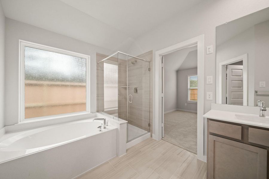 Furnished interior view inside a new home in Barton Creek Ranch, Conroe (Image 3). Furnished interior view inside a new home in Barton Creek Ranch, Conroe (Image 3).