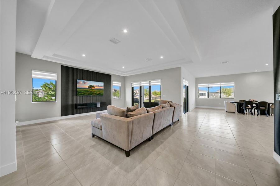 Furnished interior view inside a new home in , Ave Maria (Image 6). Furnished interior view inside a new home in , Ave Maria (Image 6).