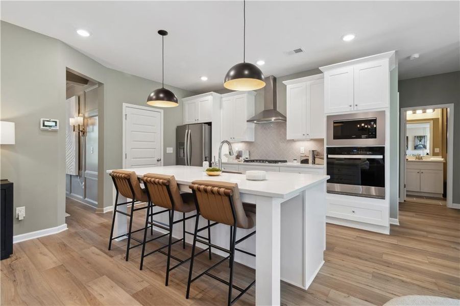 Furnished interior view inside a new home in Trinity Park, McDonough (Image 23).