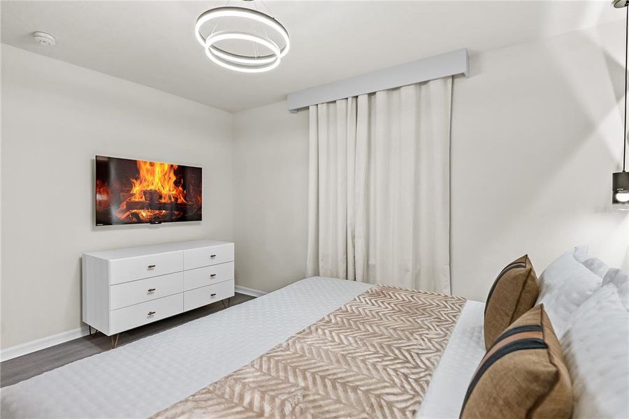 Furnished interior view inside a new home in Windsor Cay Resort, Clermont (Image 37). Furnished interior view inside a new home in Windsor Cay Resort, Clermont (Image 37).