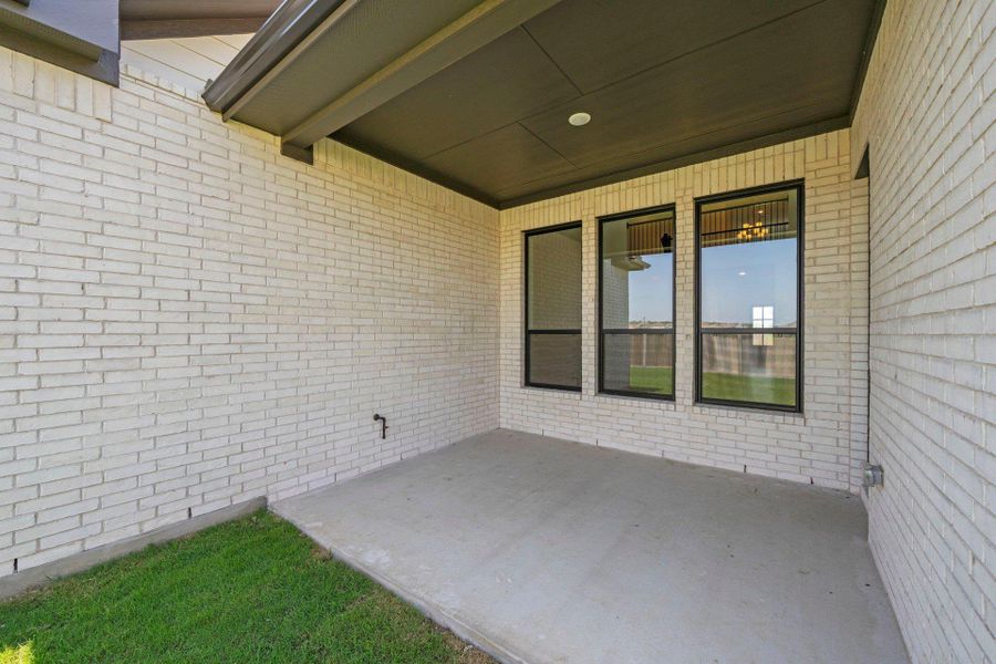 Rear Covered Patio Rear Covered Patio