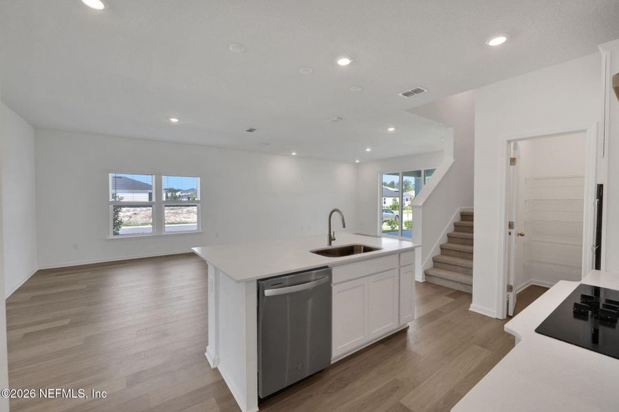 Furnished interior view inside a new home in Hyland Trail, Green Cove Springs (Image 9).