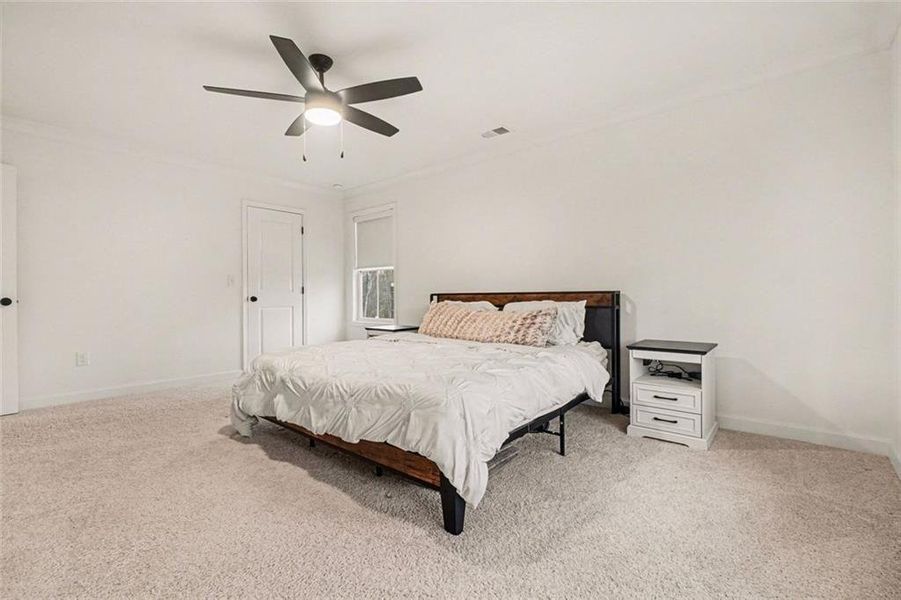 Furnished interior view inside a new home in Gates at Hamilton Grove, Marietta (Image 18). Furnished interior view inside a new home in Gates at Hamilton Grove, Marietta (Image 18).