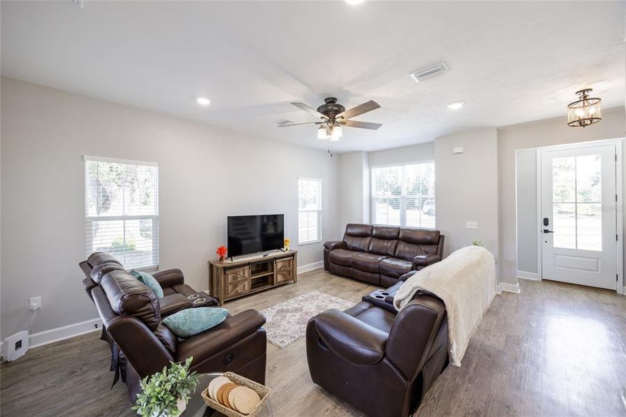 Furnished interior view inside a new home in , Brooker (Image 15). Furnished interior view inside a new home in , Brooker (Image 15).