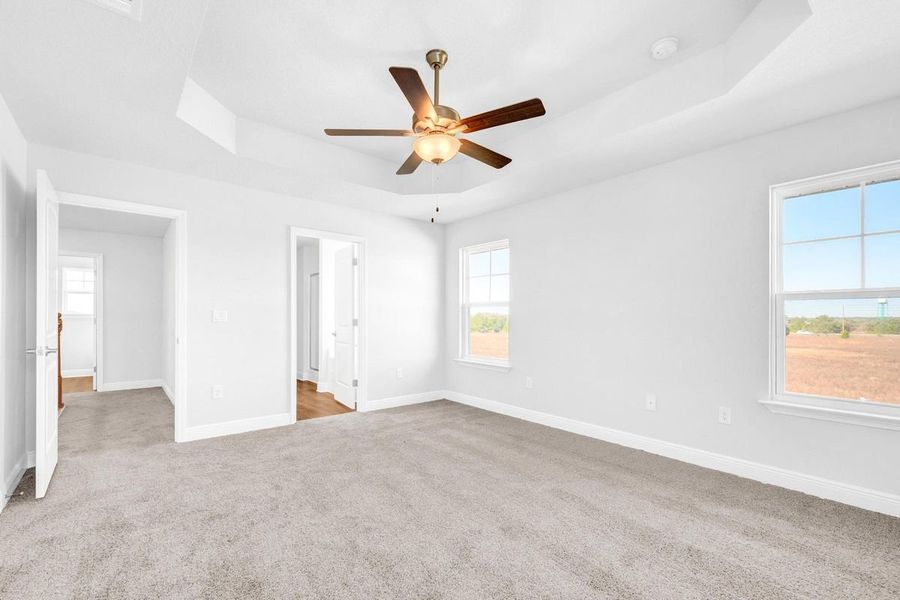 Representative unfurnished interior of a home built from the Plan 2290 by Adams Homes in College Station, Panama City (Image 21). Representative unfurnished interior of a home built from the Plan 2290 by Adams Homes in College Station, Panama City (Image 21).