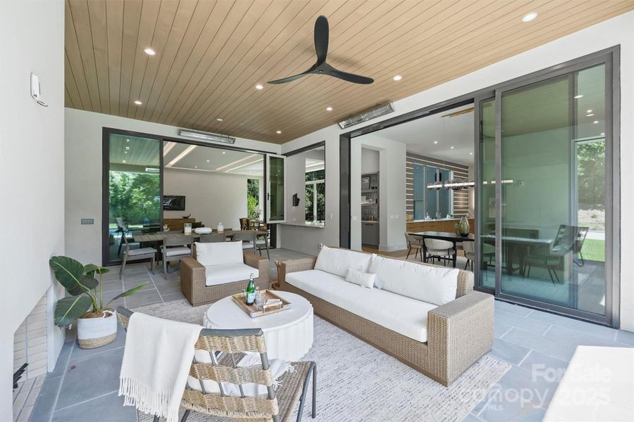 Furnished interior view inside a new home in , Charlotte (Image 6). Furnished interior view inside a new home in , Charlotte (Image 6).