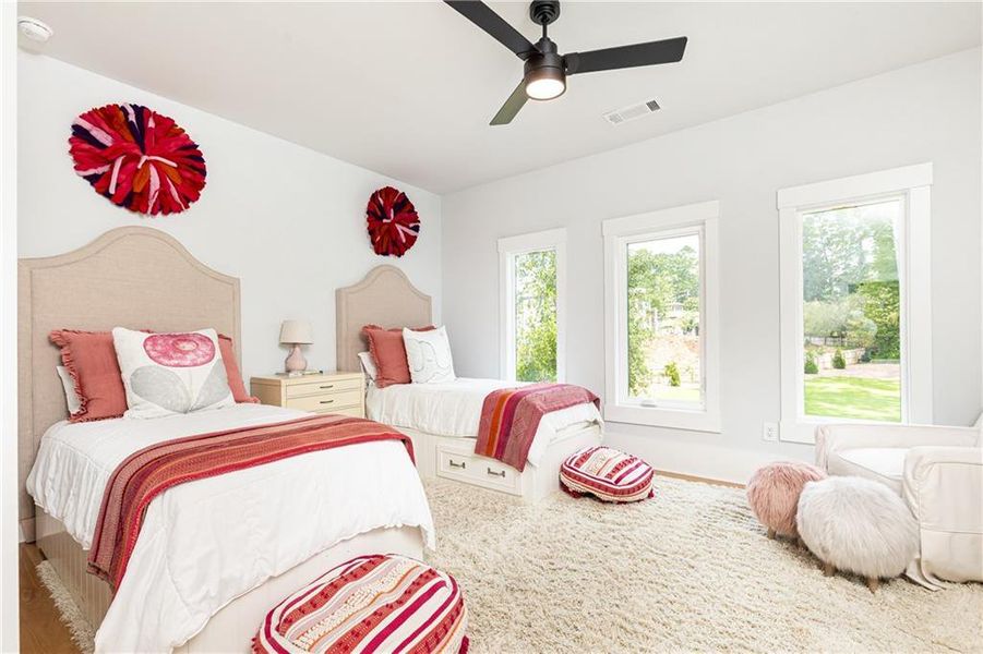Furnished interior view inside a new home in , Marietta (Image 99).