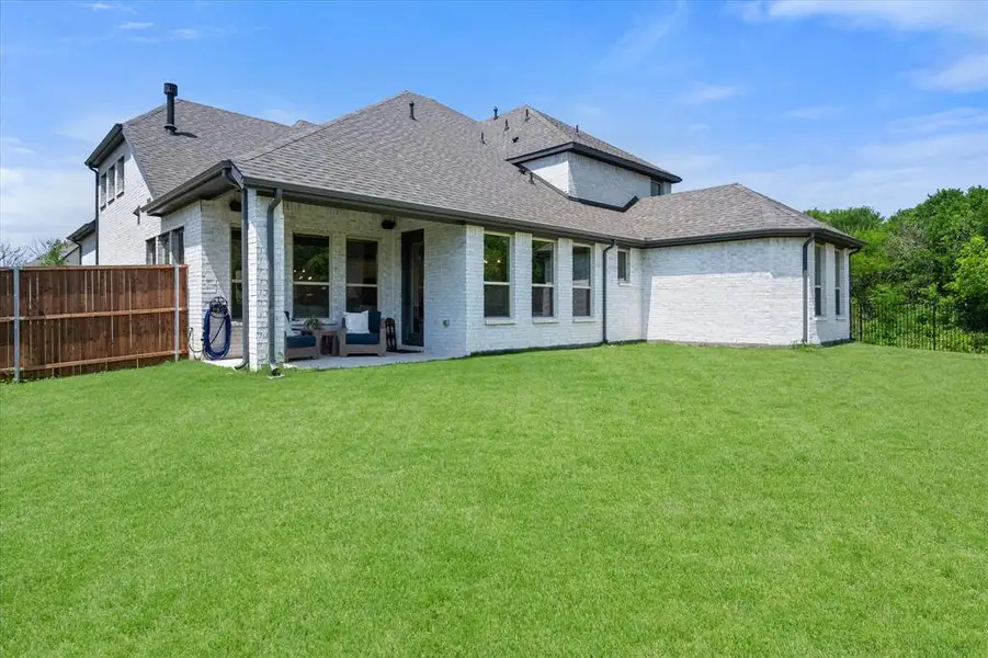 Front exterior of a new home in , Sunnyvale, TX, highlighting curb appeal (Image 1). Front exterior of a new home in , Sunnyvale, TX, highlighting curb appeal (Image 1).