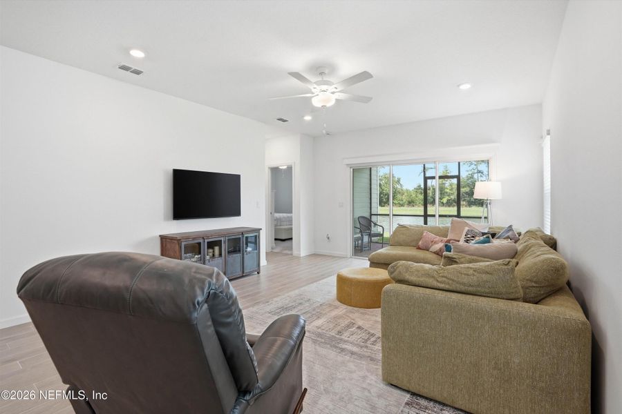 Furnished interior view inside a new home in , Jacksonville (Image 14).
