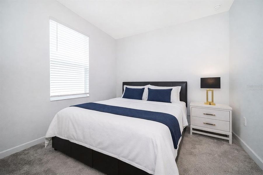 Furnished interior view inside a new home in , Davenport (Image 29).