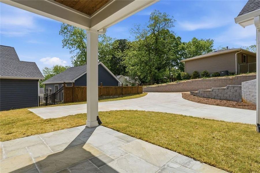 Exterior details and patio area of a home in , Ball Ground (Image 35).