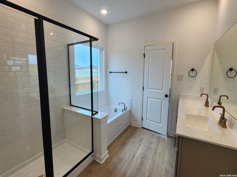 Furnished interior view inside a new home in Arcadia Ridge, San Antonio (Image 11).