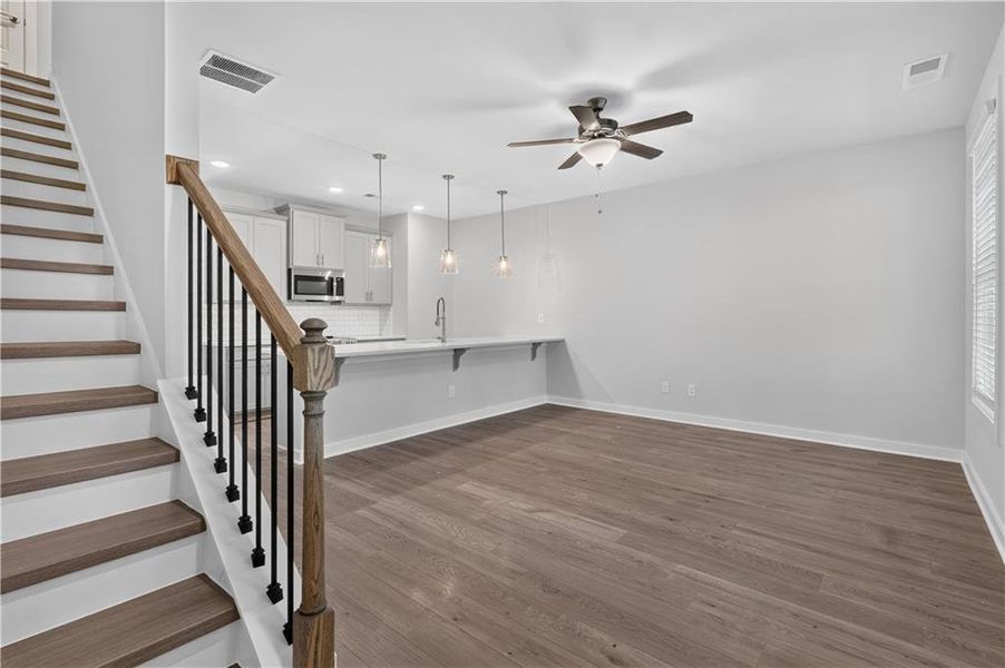 Spacious, unfurnished interior of a new home in The Cottages at East Lanier, Fayetteville (Image 16).