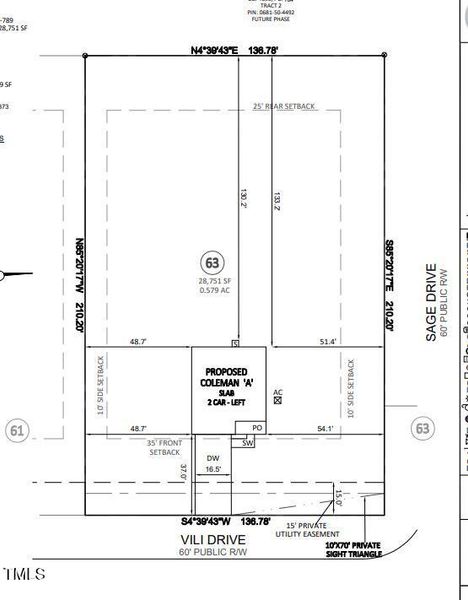 Plot Plan HARPL 63