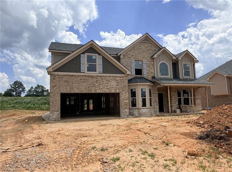 In-progress construction of a new home in Sierra Lake, Cumming, GA (Image 14).