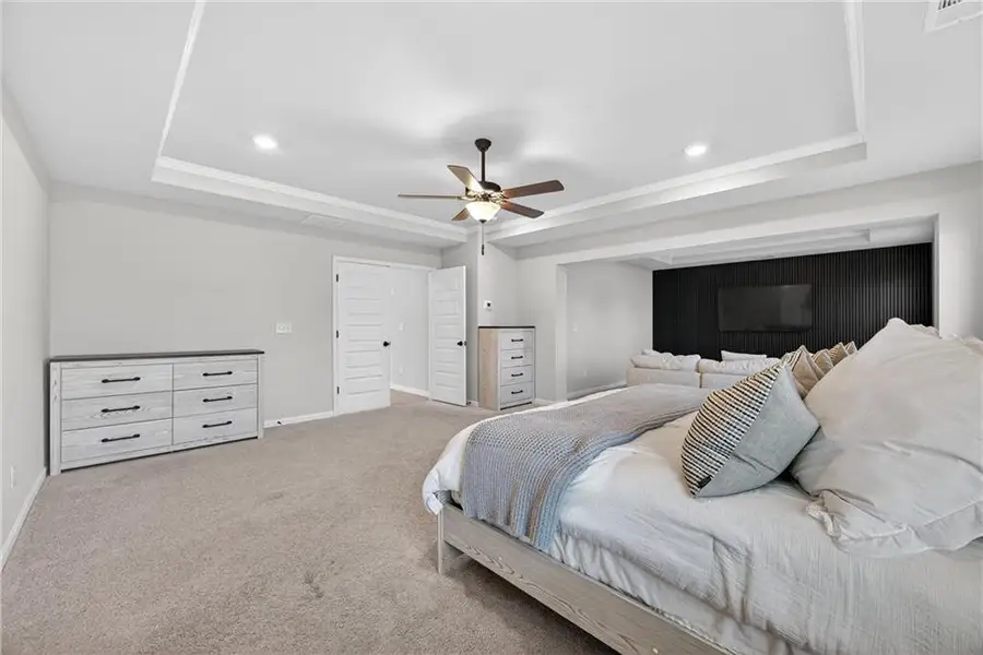Furnished interior view inside a new home in , Stockbridge (Image 25).