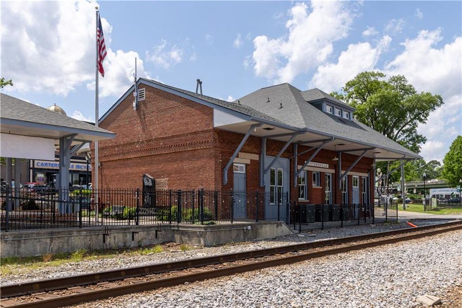 Front exterior of a new home in Kingsley, Acworth, GA, highlighting curb appeal (Image 20).