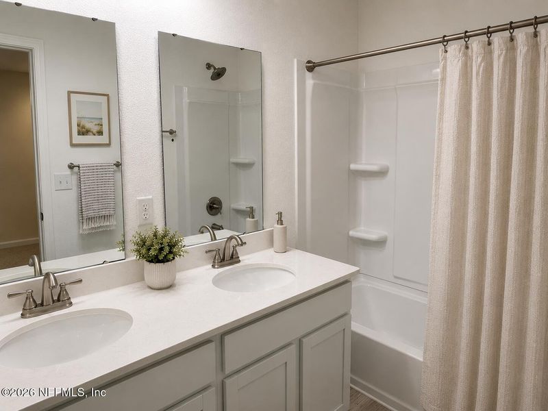 Furnished interior view inside a new home in , Jacksonville (Image 4).