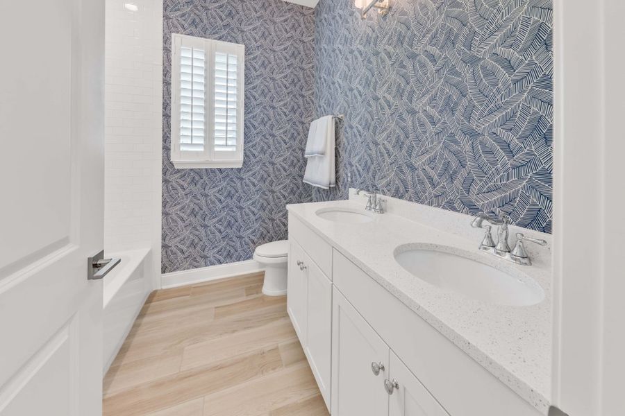 Representative furnished interior of a home built from the Ortega by Riverside Homes in Hidden Creek at SilverLeaf, St. Augustine (Image 49). Representative furnished interior of a home built from the Ortega by Riverside Homes in Hidden Creek at SilverLeaf, St. Augustine (Image 49).